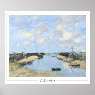 Poster d'art Eugène Boudin Zedign #520-2