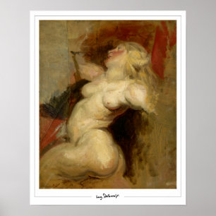 Poster d'art Eugène Delacroix Zedign #118