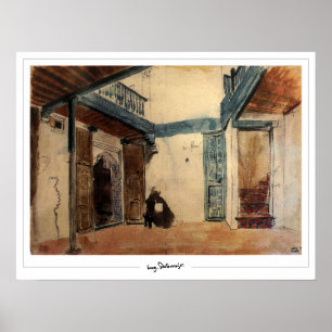 Poster d'art Eugène Delacroix Zedign #339