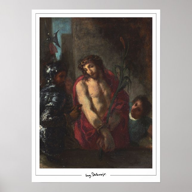 Poster d'art Eugène Delacroix Zedign #527 (Devant)
