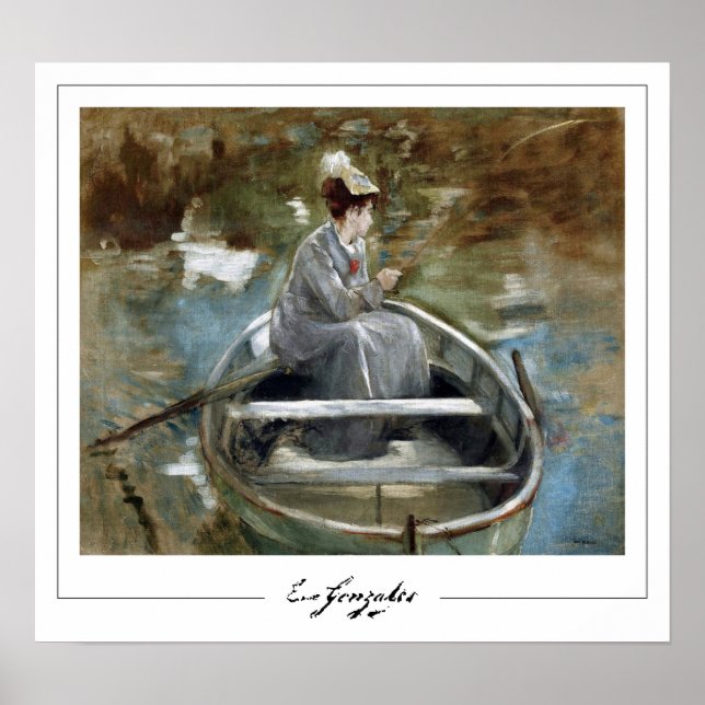 Poster d'art Eva Gonzalès Zedign #7 (Devant)