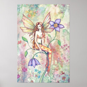 Poster d'art Fairy Fairy sans fin en couleur Impri