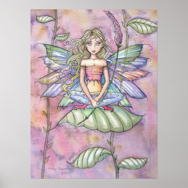 Poster d'Art Fairy Garden Print (Devant)
