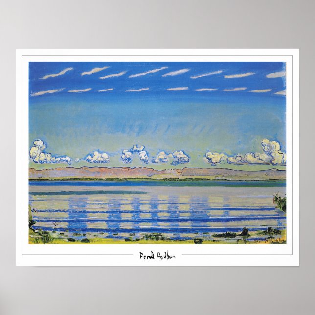 Poster d'art Ferdinand Hodler Zedign #124 (Devant)