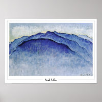 Poster d'art Ferdinand Hodler Zedign #157