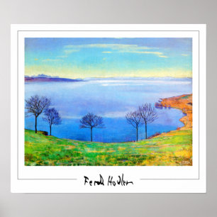 Poster d'art Ferdinand Hodler Zedign #2