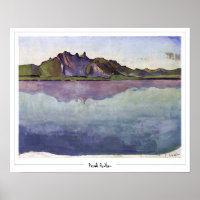 Poster d'art Ferdinand Hodler Zedign #247