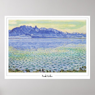 Poster d'art Ferdinand Hodler Zedign #268