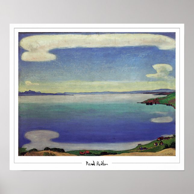 Poster d'art Ferdinand Hodler Zedign #29 (Devant)