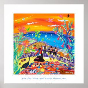 Poster d'art : Festival Pommes de terre Isla Taqui