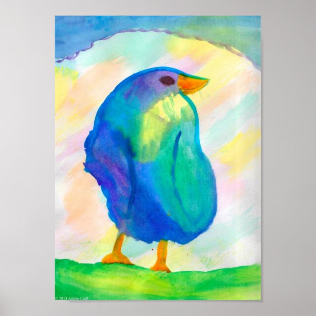 Poster d'art Finch Imprimer (Devant)