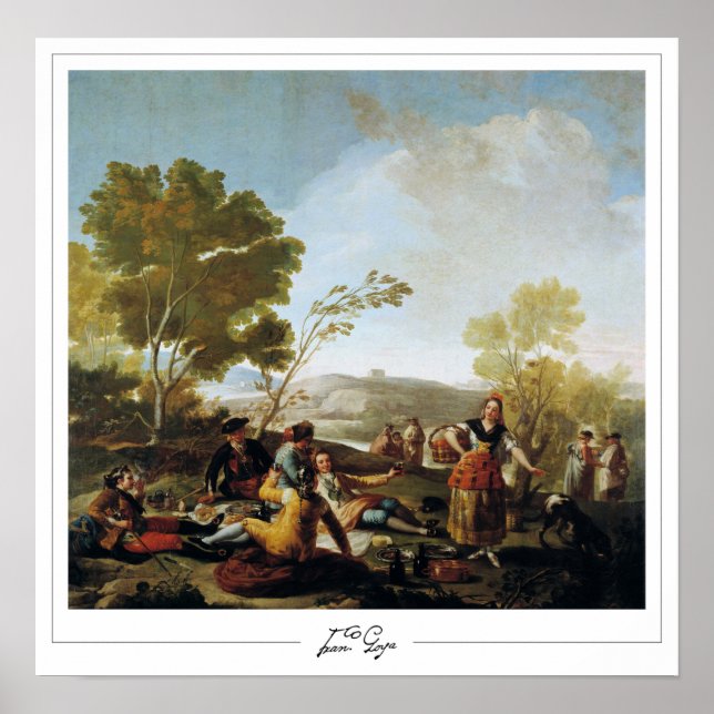 Poster d'art Francisco Goya Zedign #14 (Devant)