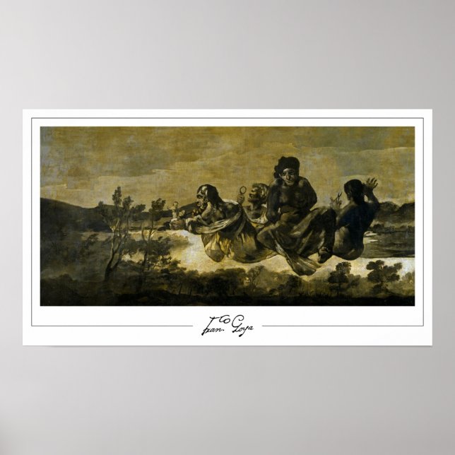 Poster d'art Francisco Goya Zedign #22 (Devant)