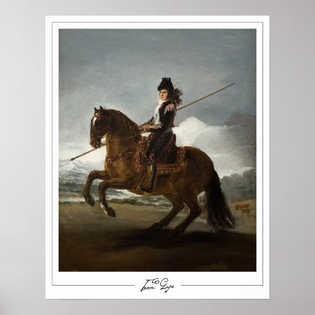 Poster d'art Francisco Goya Zedign #9 (Devant)
