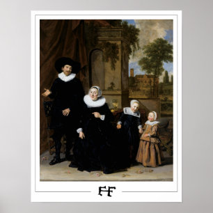 Poster d'art Frans Hals Zedign #5