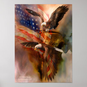 Poster d'art Freedom Ridge-Eagle/Imprimer