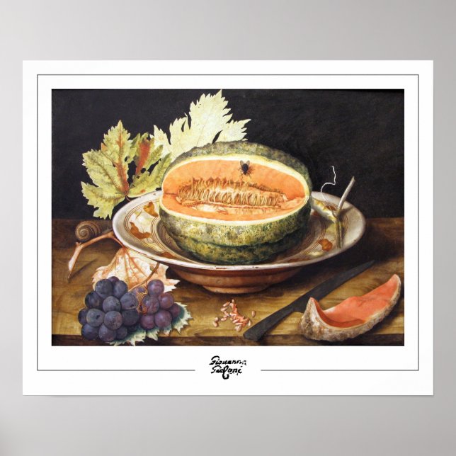 Poster d'art Giovanna Garzoni Zedign #33 (Devant)