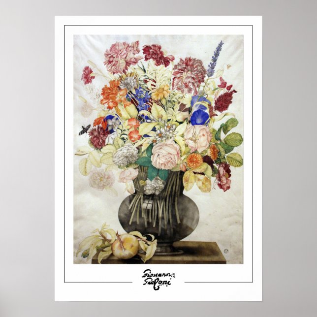 Poster d'art Giovanna Garzoni Zedign #9 (Devant)