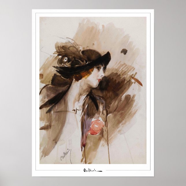 Poster d'art Giovanni Boldini Zedign #515 (Devant)