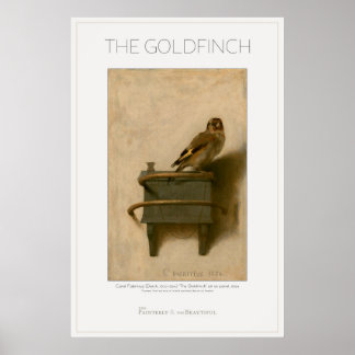 Poster d'art Goldfinch 24x36