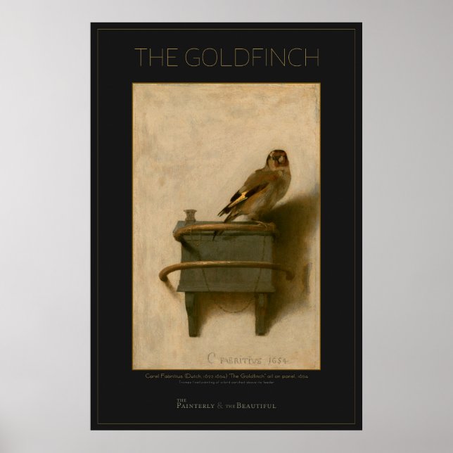 Poster d'art Goldfinch 24x36 (Devant)