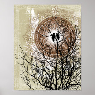 Poster d'art gothique éternel