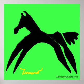 Poster d'art graphique de Zermeno