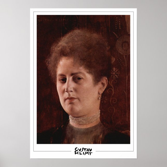 Poster d'art Gustav Klimt Zedign #142 (Devant)