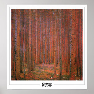 Poster d'art Gustav Klimt Zedign #248