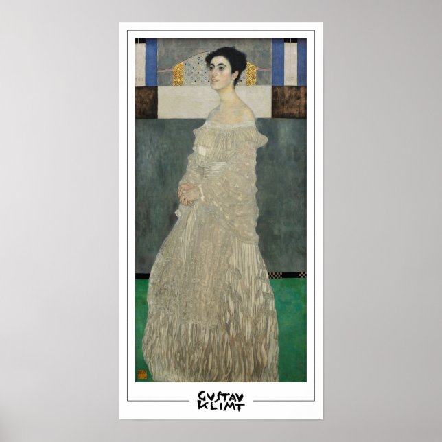 Poster d'art Gustav Klimt Zedign #322 (Devant)