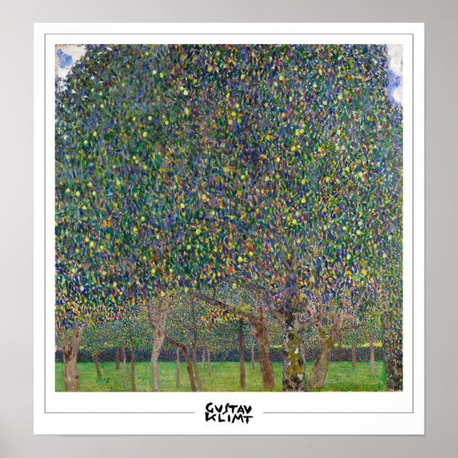 Poster d'art Gustav Klimt Zedign #527 (Devant)
