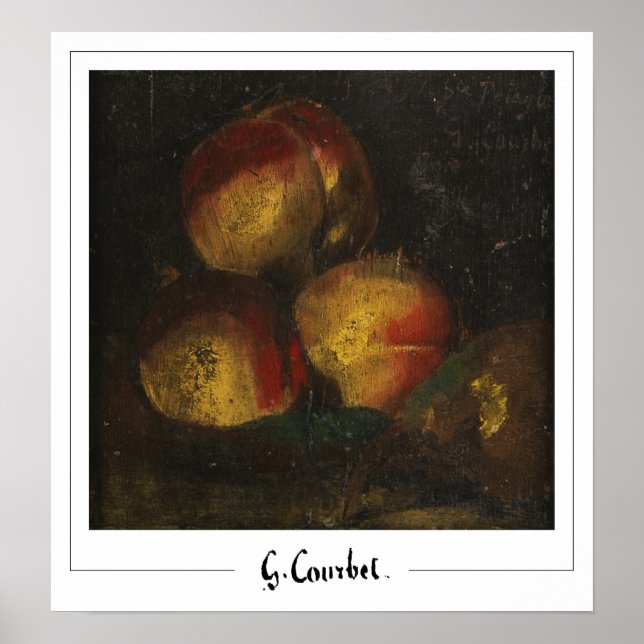 Poster d'art Gustave Courbet Zedign #273-2 (Devant)