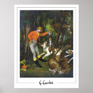 Poster d'art Gustave Courbet Zedign #302-2