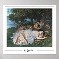 Poster d'art Gustave Courbet Zedign #93