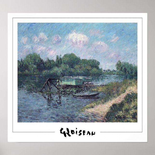 Poster d'art Gustave Loiseau Zedign #1 (Devant)