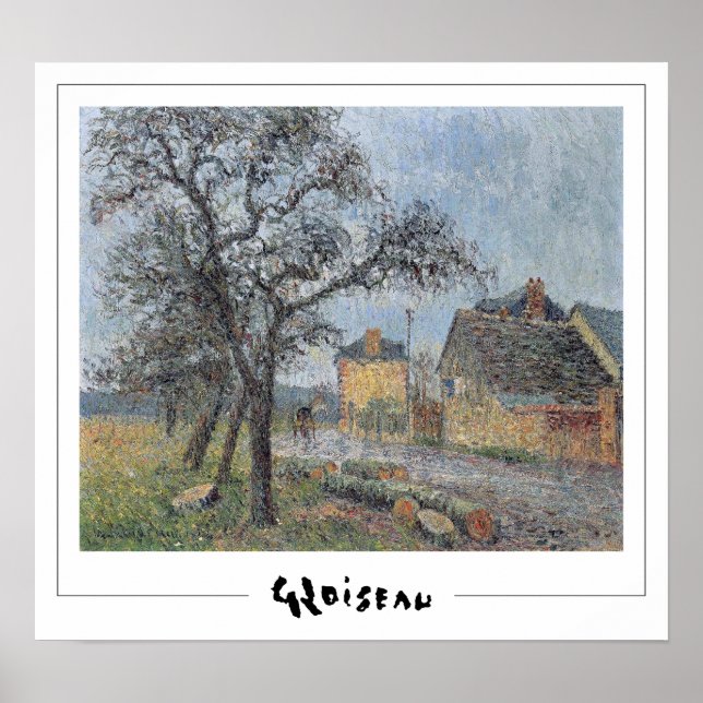 Poster d'art Gustave Loiseau Zedign #150 (Devant)