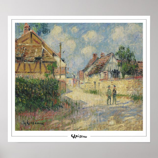 Poster d'art Gustave Loiseau Zedign #303 (Devant)