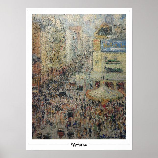 Poster d'art Gustave Loiseau Zedign #309 (Devant)