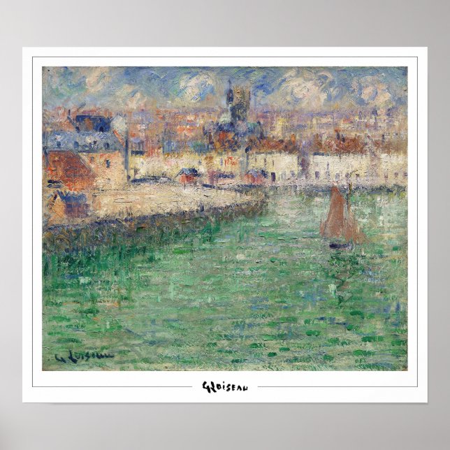 Poster d'art Gustave Loiseau Zedign #377 (Devant)