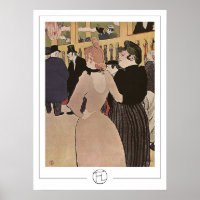 Poster d'art Henri de Toulouse-Lautrec Zedign #91