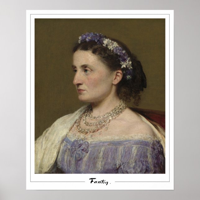 Poster d'art Henri Fantin-Latour Zedign #1 (Devant)