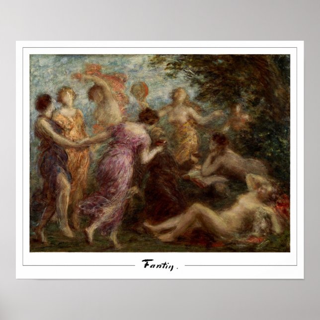 Poster d'art Henri Fantin-Latour Zedign #20 (Devant)