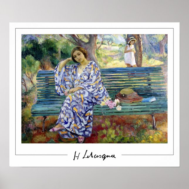 Poster d'art Henri Lebasque Zedign #282 (Devant)