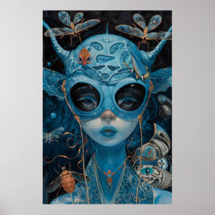 Poster d'art Imaginaire Dragon   Dessin de la créa