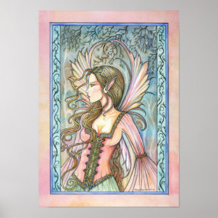 Poster d'art Imaginaire fée Imprimer par Molly Har