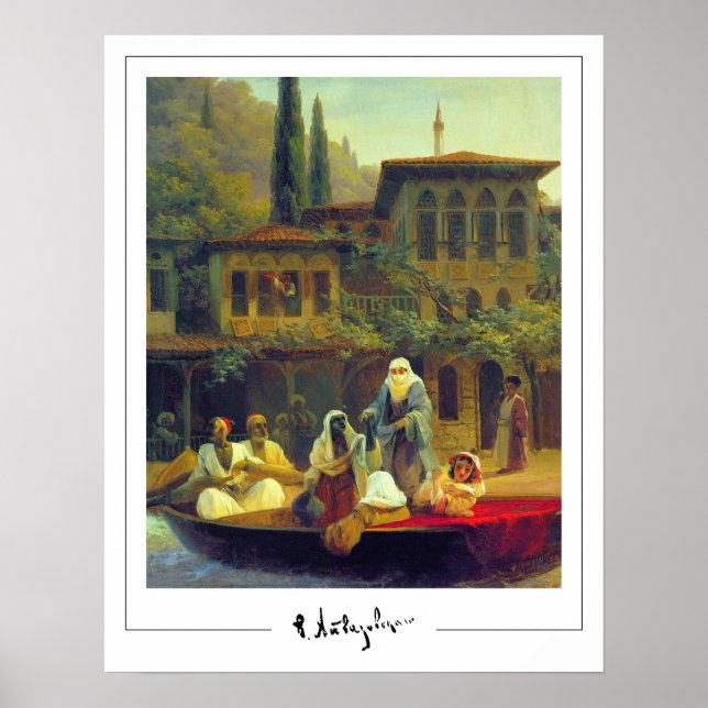 Poster d'art Ivan Aivazovsky Zedign #3 (Devant)