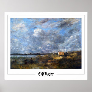 Poster d'art Jean-Baptiste-Camille Corot Zedign #1