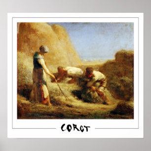 Poster d'art Jean-Baptiste-Camille Corot Zedign #3