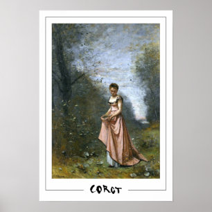 Poster d'art Jean-Baptiste-Camille Corot Zedign #3