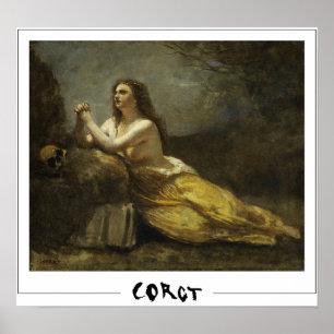 Poster d'art Jean-Baptiste-Camille Corot Zedign #4
